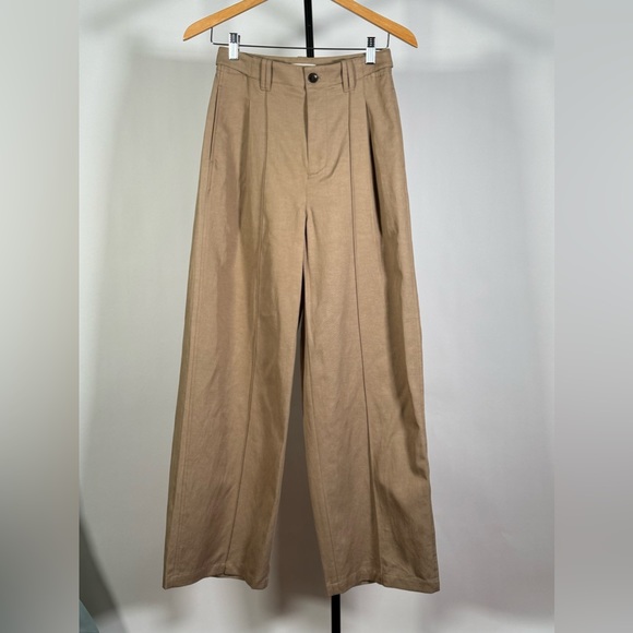 Madewell Pants - Wide leg high waisted pants.